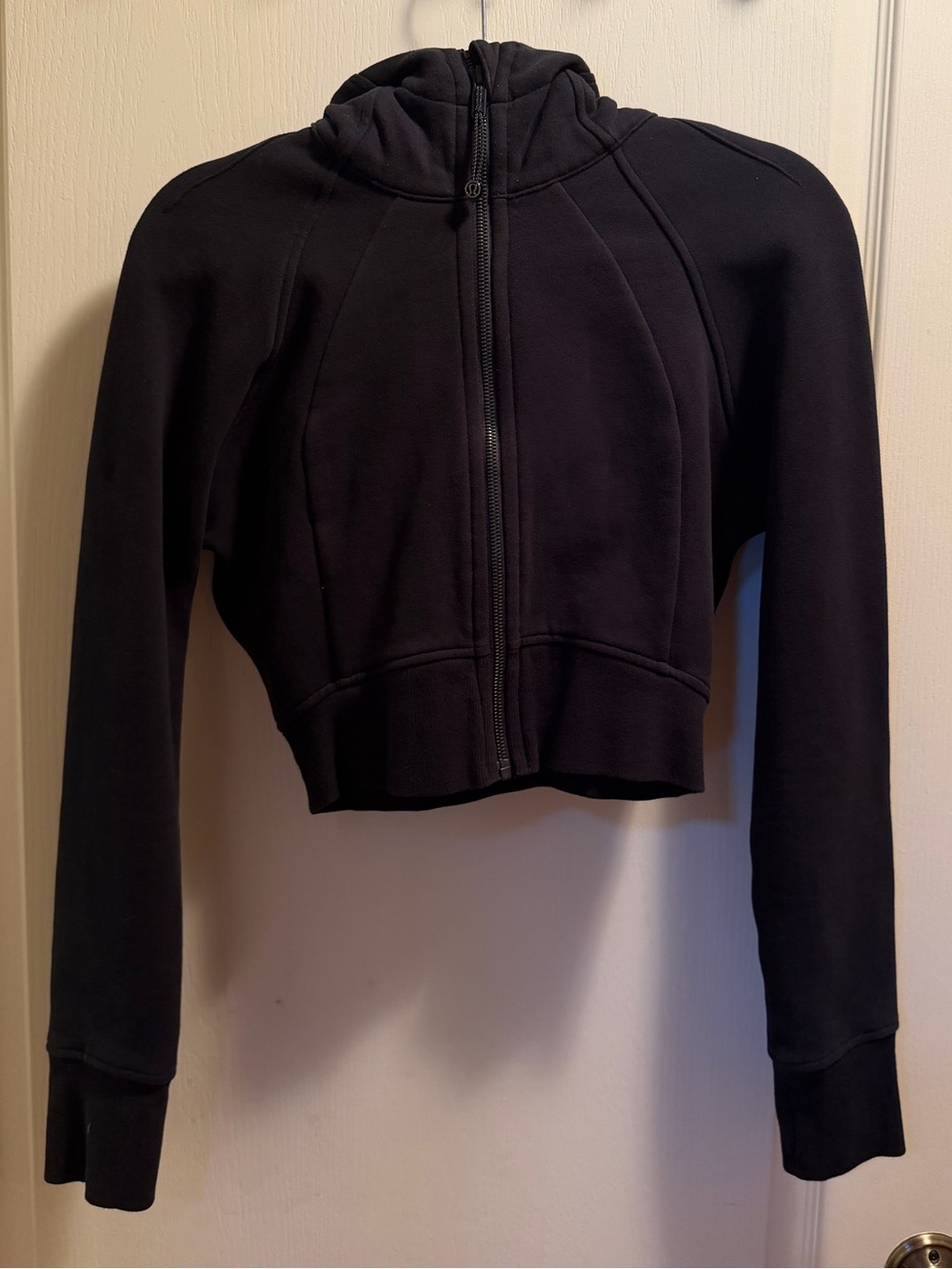 Lululemon Scuba Full-Zip Cropped Hoodie Size 6